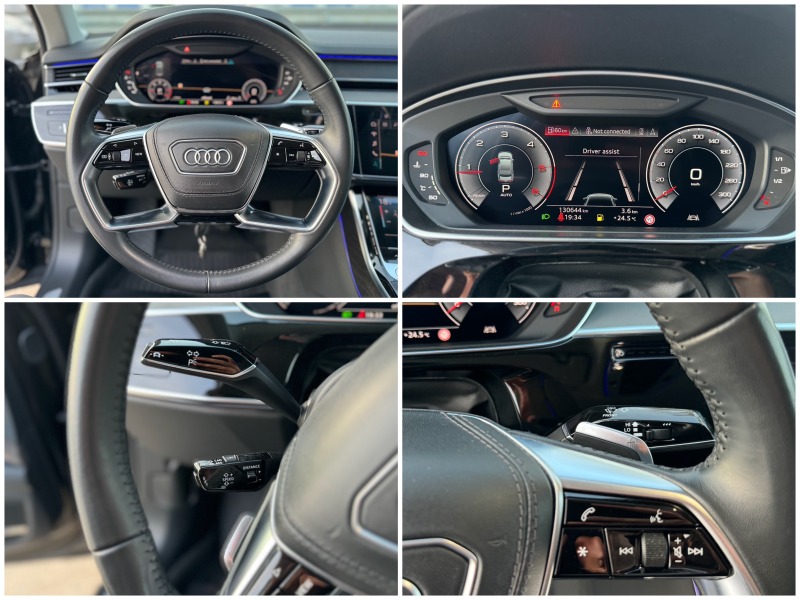 Audi A8 50Tdi=Quattro=Distronic=Keyless Go=B&O=OLED=Камера, снимка 14 - Автомобили и джипове - 45079452