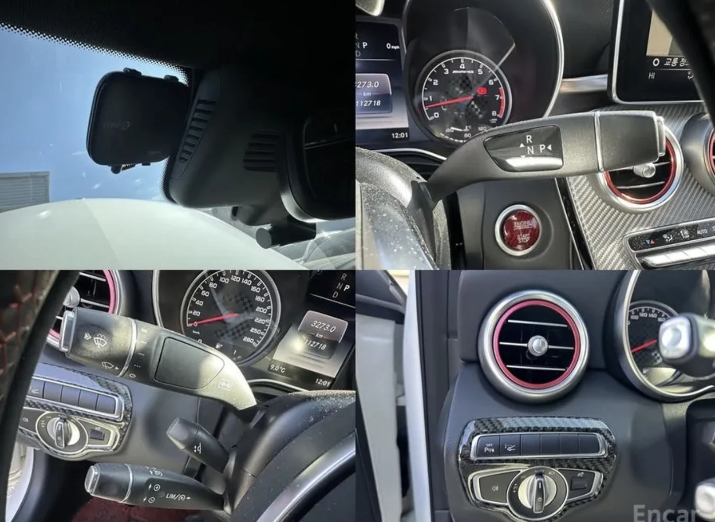 Mercedes-Benz C 43 AMG 4MATIC* КОжа* Подгрев* Кейлес* HEAD UP* BURMASTER*, снимка 12 - Автомобили и джипове - 54021407