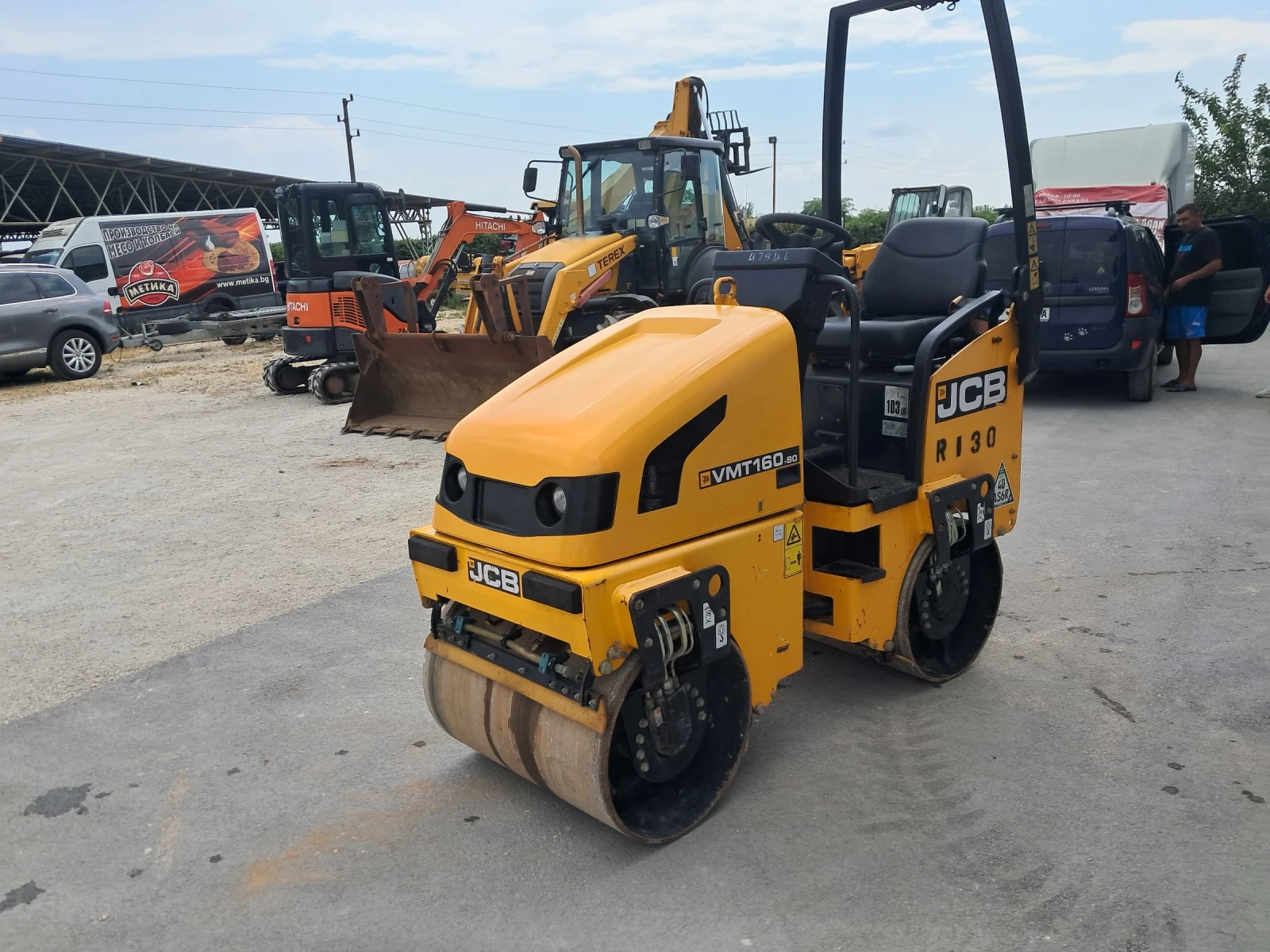 Валяк BOMAG JCB VMT 160-80, снимка 2 - Индустриална техника - 55149448