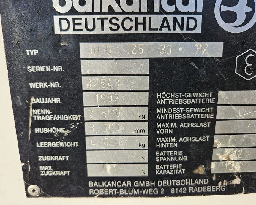 Мотокар В&Р Балканкар 2.5т вдига на 6.2м, снимка 9 - Индустриална техника - 54239683