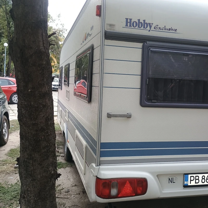 Каравана Hobby 495, снимка 5 - Каравани и кемпери - 52029771