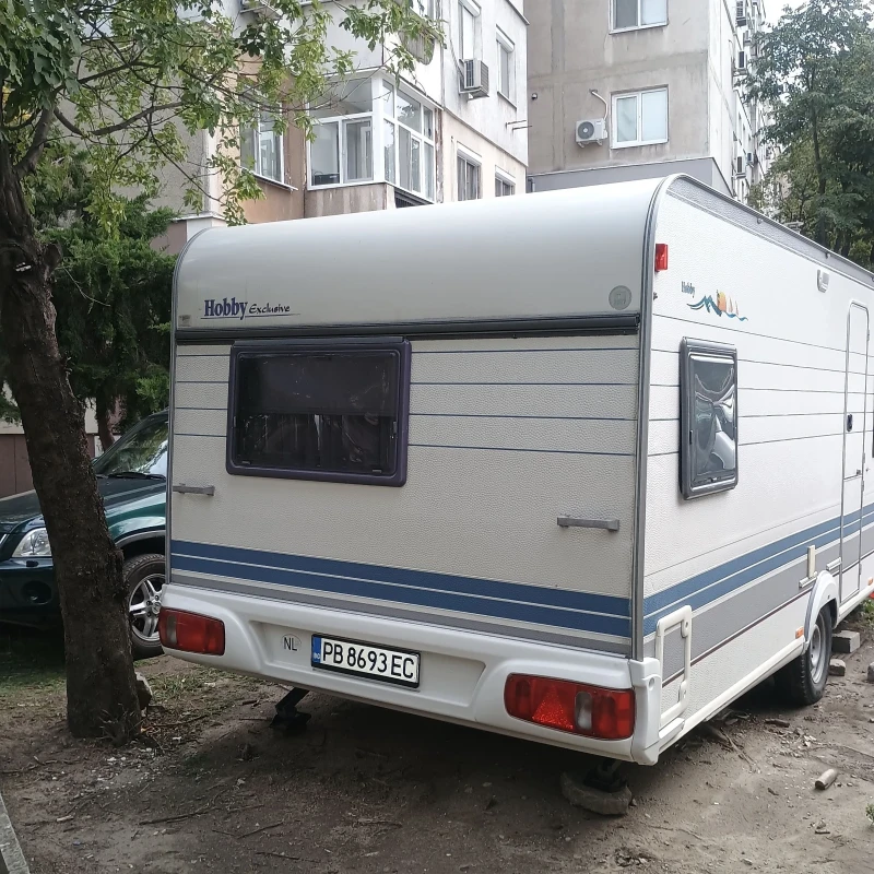 Каравана Hobby 495, снимка 6 - Каравани и кемпери - 52029771