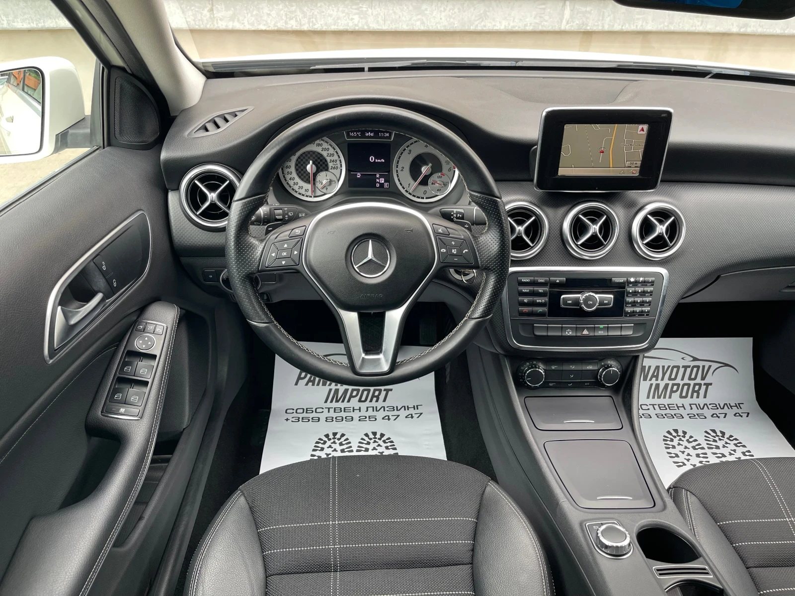 Mercedes-Benz A 200 CDI 136 К.С. АВТОМАТИК 2012 Г. 2 КЛЮЧА ОБСЛУЖЕН, снимка 9 - Автомобили и джипове - 54884469