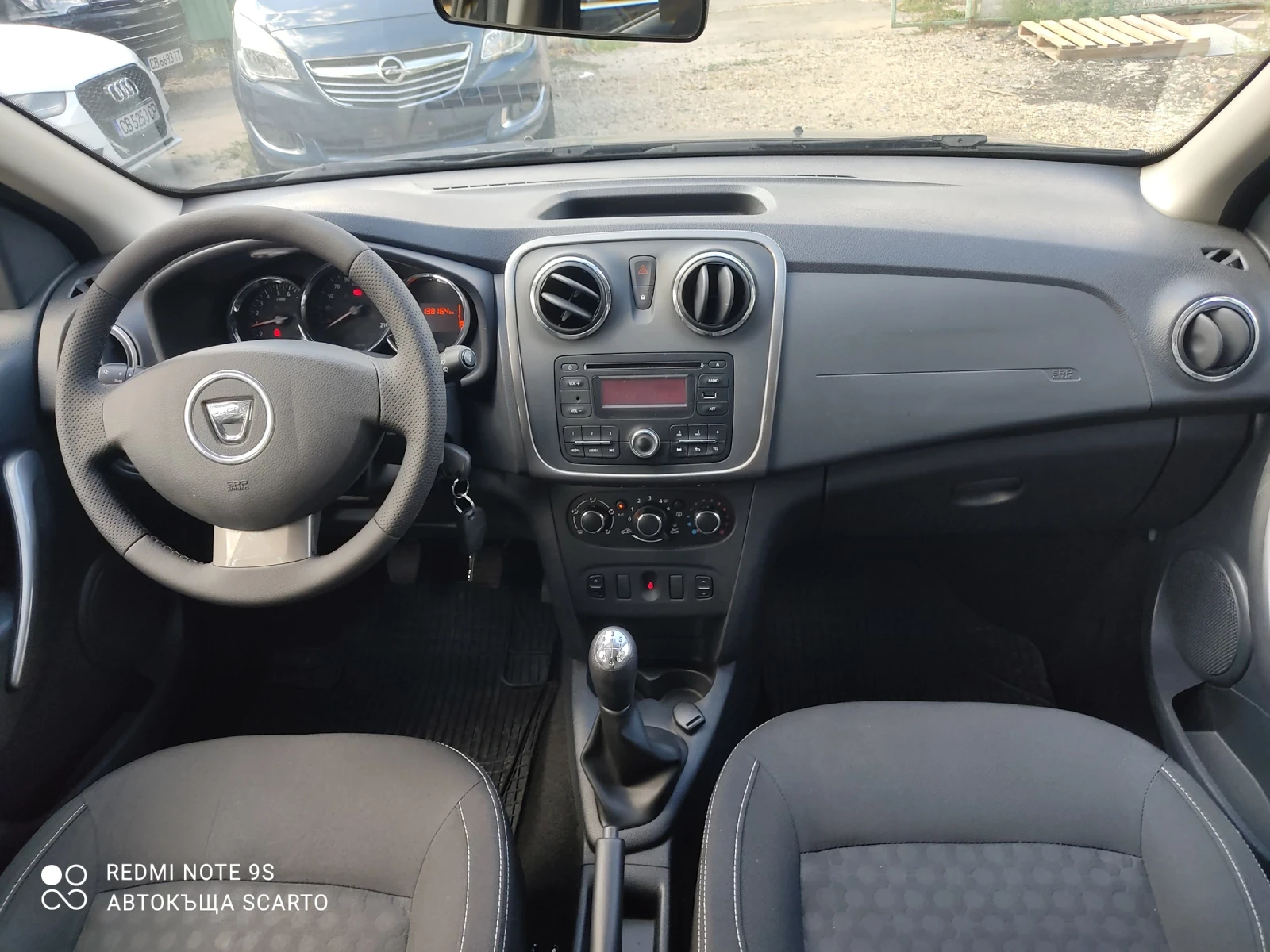 Dacia Sandero 1.2i/73kc, климатик, 138х.км, 2016г, снимка 9 - Автомобили и джипове - 55944098