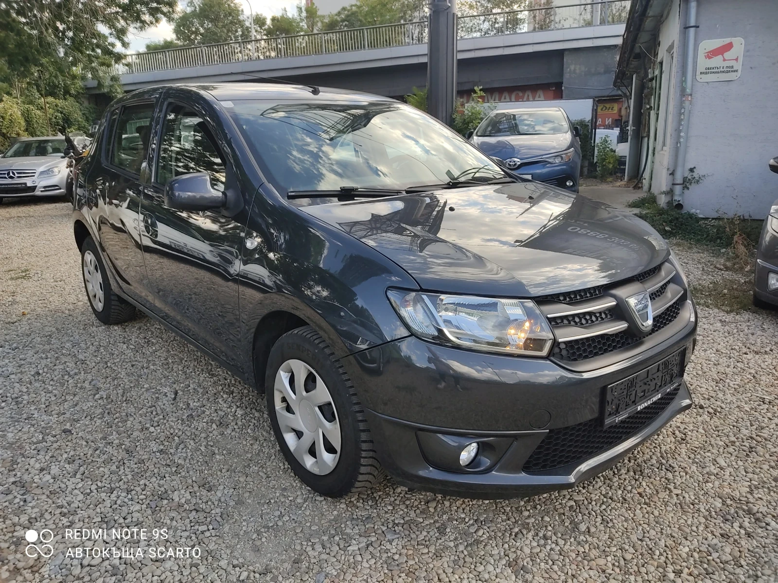 Dacia Sandero 1.2i/73kc, климатик, 138х.км, 2016г