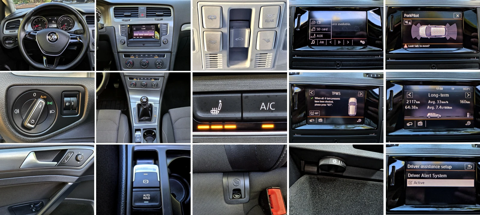 VW Golf 1.4i 122hp PANORAMA, снимка 12 - Автомобили и джипове - 55967271
