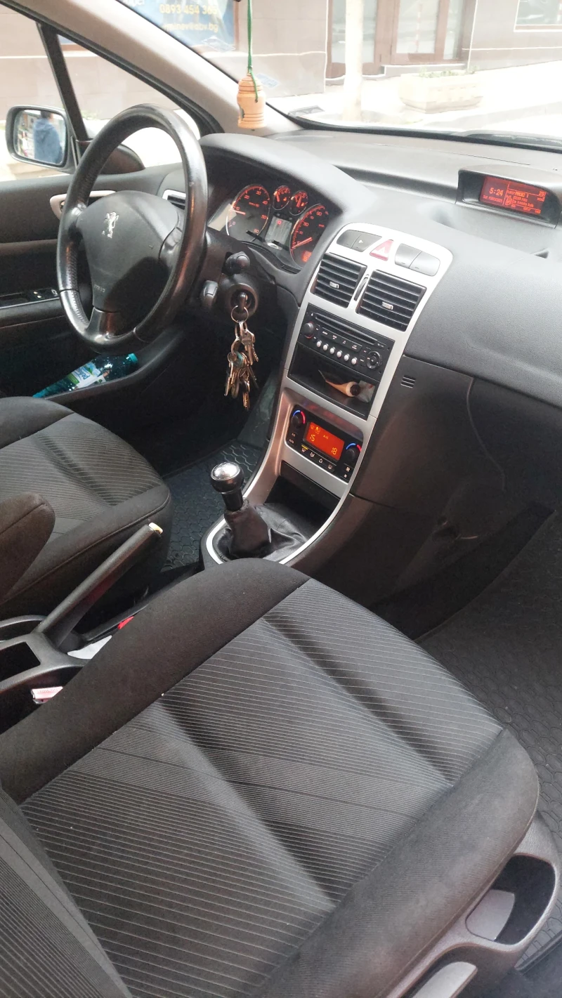 Peugeot 307 1.6 hdi, снимка 10 - Автомобили и джипове - 49507811