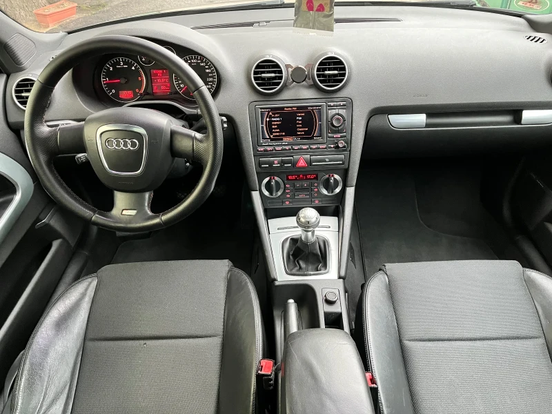 Audi A3 BLACK LINE S-line Plus Xenon Шибедах RNS Bose BMM , снимка 14 - Автомобили и джипове - 49610969