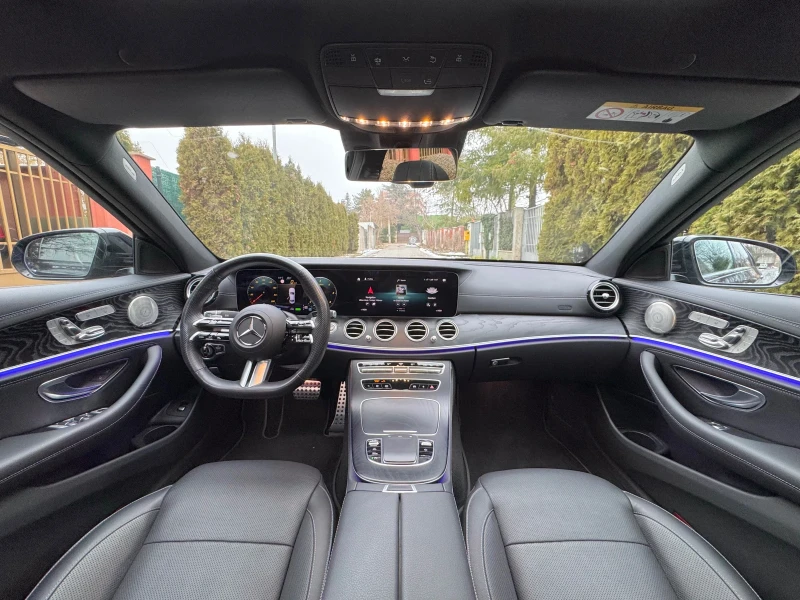 Mercedes-Benz E 220 4MATIC* 50000км* PANORAMA* обдухване* BURMESTER* , снимка 8 - Автомобили и джипове - 53224579