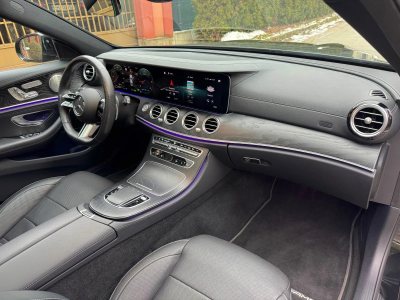 Mercedes-Benz E 220 4MATIC* 50000км* PANORAMA* обдухване* BURMESTER* , снимка 9 - Автомобили и джипове - 53224579