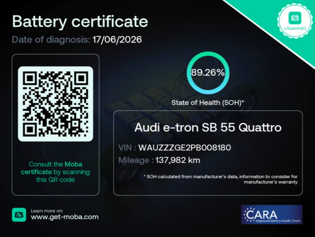 Audi E-Tron Sportback 55 S Line 90% SOH, снимка 11 - Автомобили и джипове - 55444106