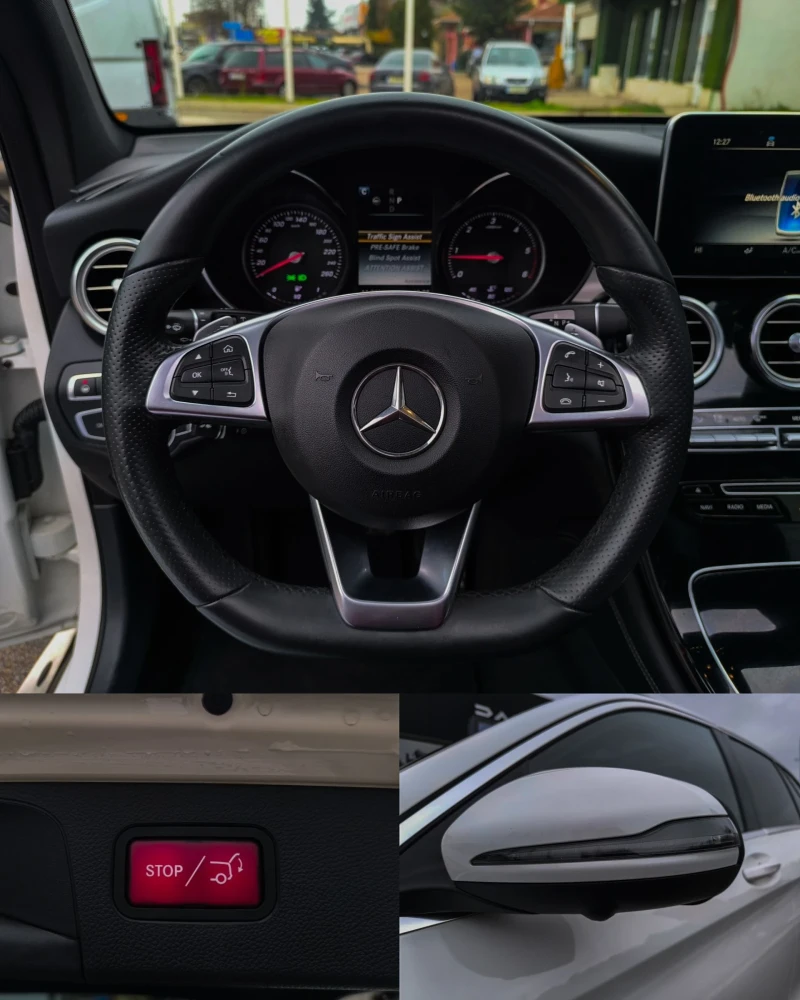 Mercedes-Benz GLC 220 AMG-PAKET * ГЕРМАНИЯ* 9G 4-MATIC ПАНОРАМА FULL MAX, снимка 13 - Автомобили и джипове - 52939767