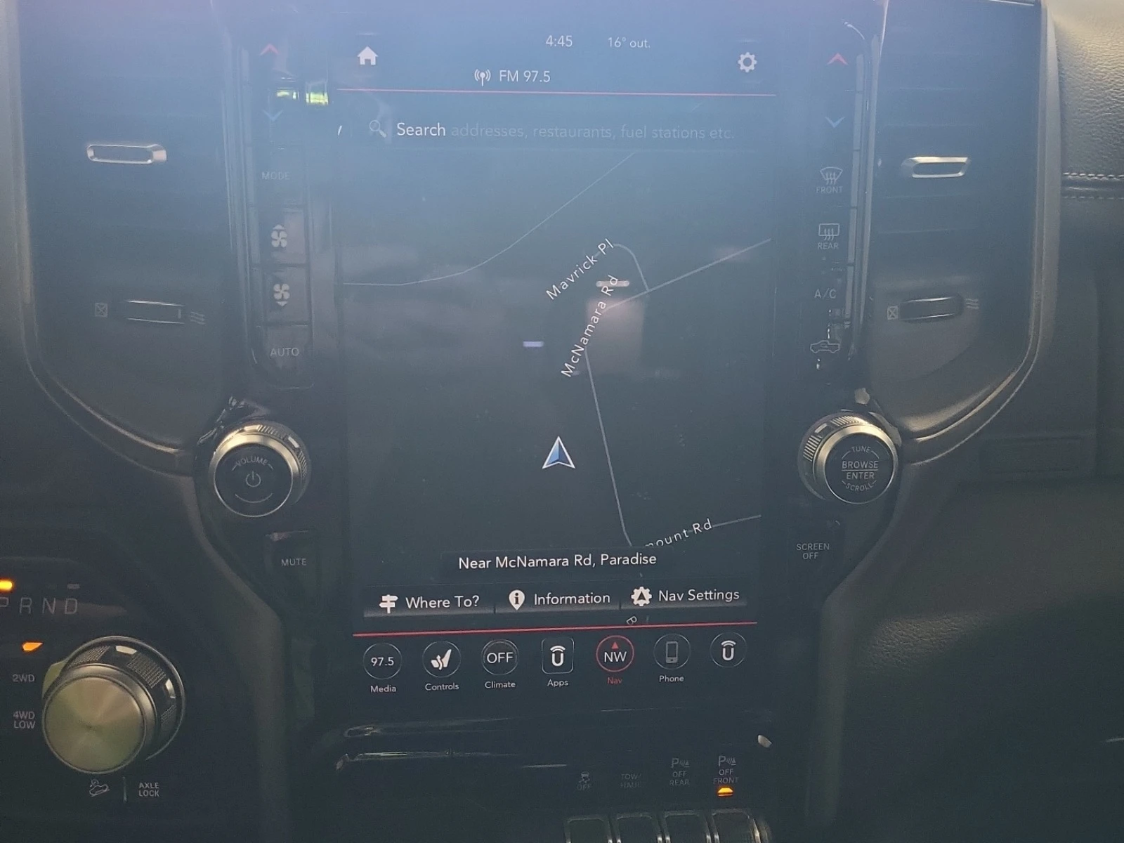 Dodge RAM 1500 REBEL CREW CAB SHORT BED, снимка 12 - Автомобили и джипове - 54757048