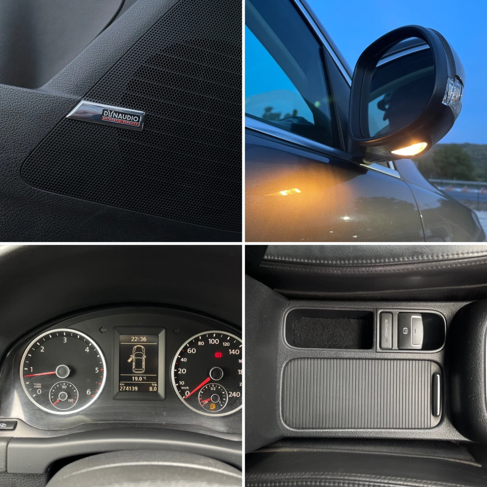 VW Tiguan 2.0/140 4х4 DINAIDIO КОЖА, снимка 15 - Автомобили и джипове - 55842248