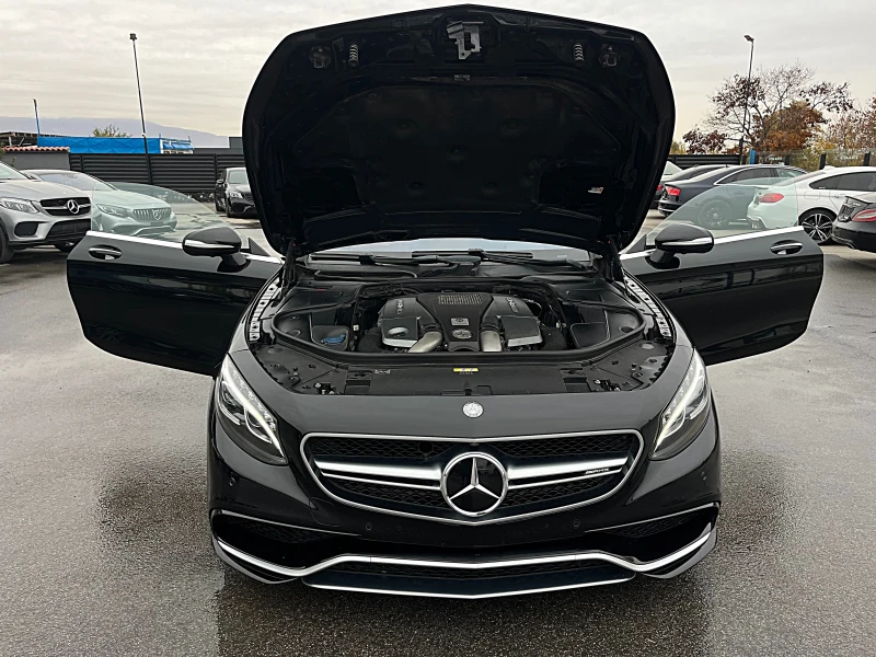 Mercedes-Benz S 63 AMG COUPE-DISTRONIK-PANORAMA-BURMEDTER-HEAD UP-FUL FUL, снимка 16 - Автомобили и джипове - 50610551