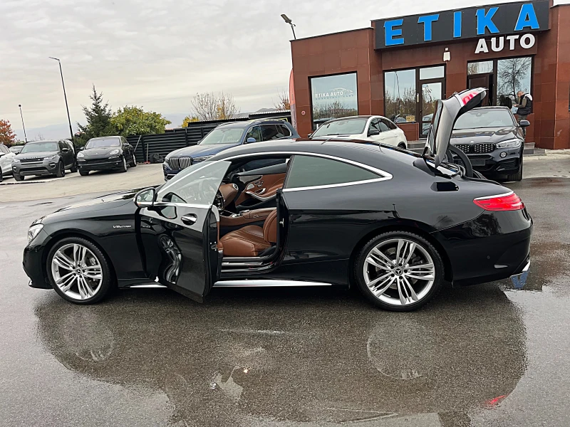 Mercedes-Benz S 63 AMG COUPE-DISTRONIK-PANORAMA-BURMEDTER-HEAD UP-FUL FUL, снимка 14 - Автомобили и джипове - 50610551