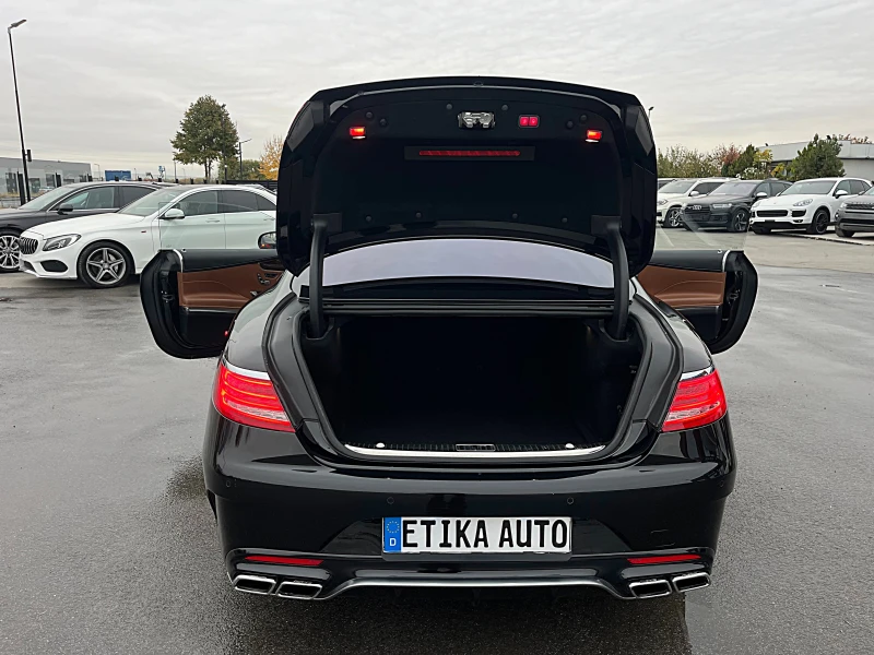 Mercedes-Benz S 63 AMG COUPE-DISTRONIK-PANORAMA-BURMEDTER-HEAD UP-FUL FUL, снимка 15 - Автомобили и джипове - 50610551