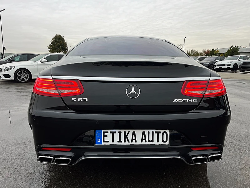 Mercedes-Benz S 63 AMG COUPE-DISTRONIK-PANORAMA-BURMEDTER-HEAD UP-FUL FUL, снимка 6 - Автомобили и джипове - 50610551