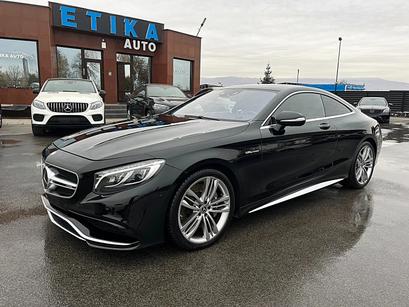 Mercedes-Benz S 63 AMG COUPE-DISTRONIK-PANORAMA-BURMEDTER-HEAD UP-FUL FUL, снимка 3 - Автомобили и джипове - 50610551