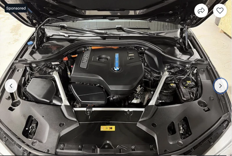 BMW 530E HYBRID* M* SPORT* XDRIVE* 360КАМЕРА* , снимка 15 - Автомобили и джипове - 52670243