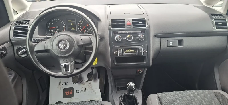VW Touran 7-МЕСТА 6 СК., снимка 7 - Автомобили и джипове - 52857075