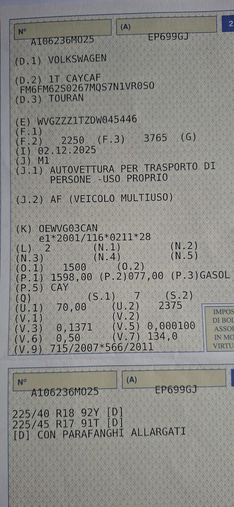 VW Touran 7-МЕСТА 6 СК., снимка 14 - Автомобили и джипове - 52857075