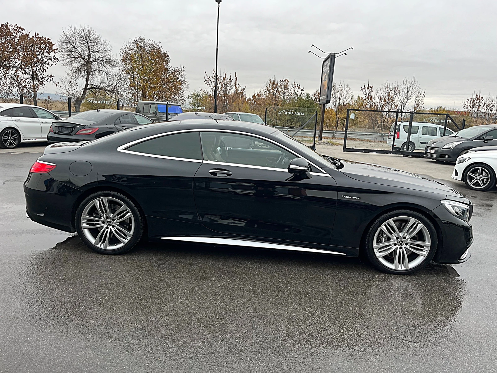 Mercedes-Benz S 63 AMG COUPE-DISTRONIK-PANORAMA-BURMEDTER-HEAD UP-FUL FUL - изображение 2