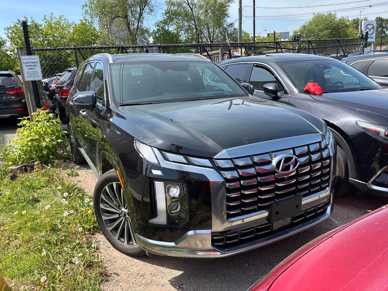 Hyundai Palisade * Ultimate Calligraphy * 360 * ДИСТРОНИК * ОБДУХВА, снимка 6 - Автомобили и джипове - 54789202