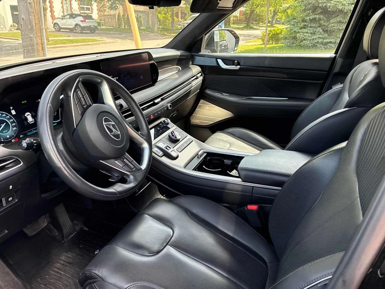 Hyundai Palisade * Ultimate Calligraphy * 360 * ДИСТРОНИК * ОБДУХВА, снимка 5 - Автомобили и джипове - 54789202