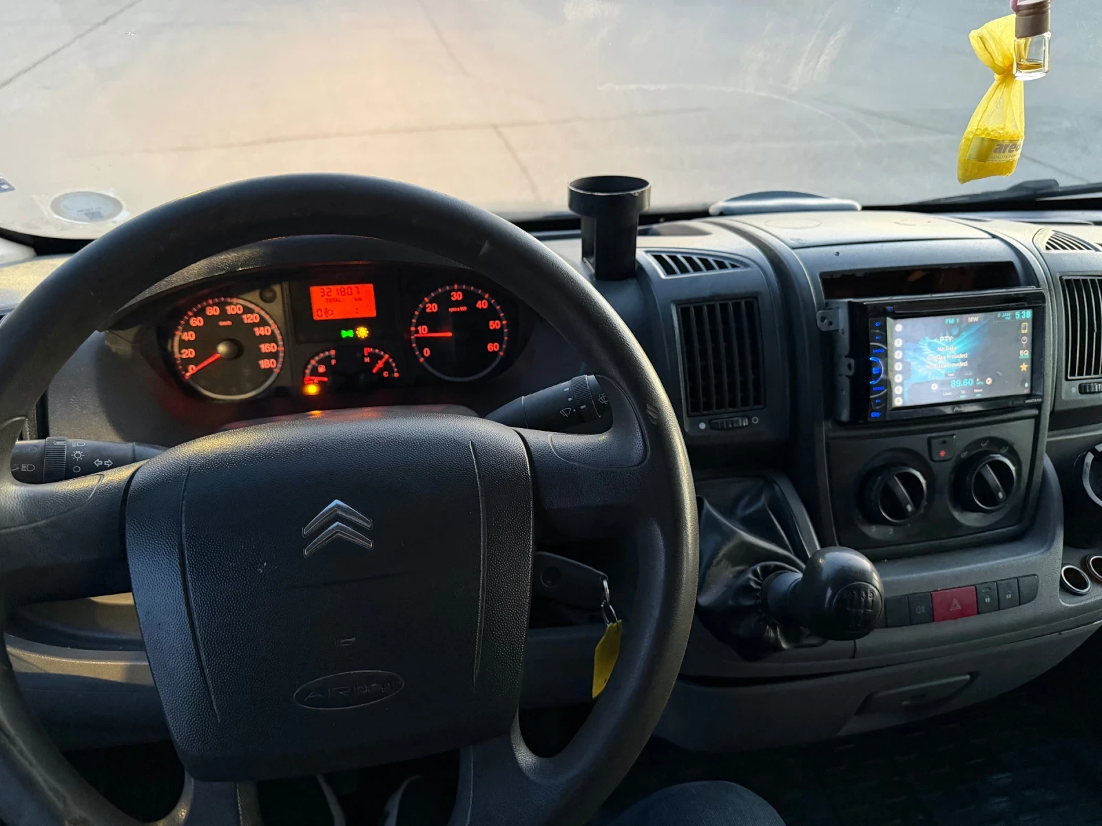 Citroen Jumper 2.2HDI/8+ 1/КЛИМАТИК/ПЕЧКА/ЕЛ.СТЪКЛА/ЦЕНТРАЛНО!, снимка 8 - Бусове и автобуси - 53801783