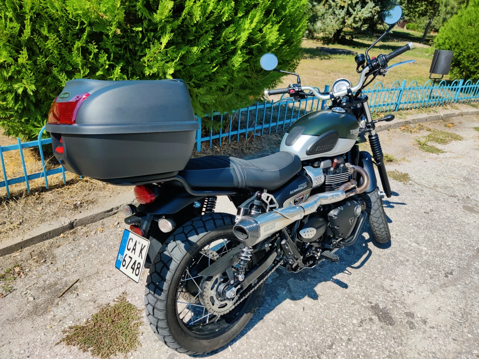 Triumph Street Scrambler, снимка 13 - Мотоциклети и мототехника - 55937782