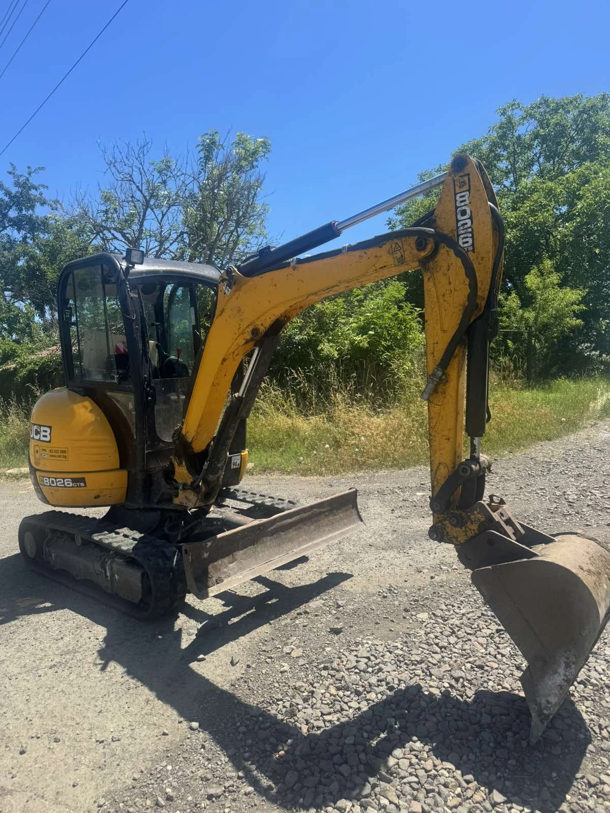 Багер JCB 8026CTS