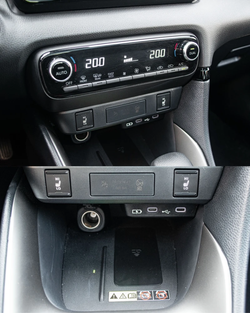 Toyota Yaris 1.5Hybrid/HomuraPlus/ГАРАНЦИОНЕН/, снимка 11 - Автомобили и джипове - 50612076