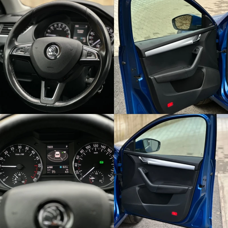 Skoda Octavia 2.00D/DSG/RACE/BLUE/ОБСЛУЖЕН!CANTON/Full/MAX/NAVI/, снимка 16 - Автомобили и джипове - 53433860
