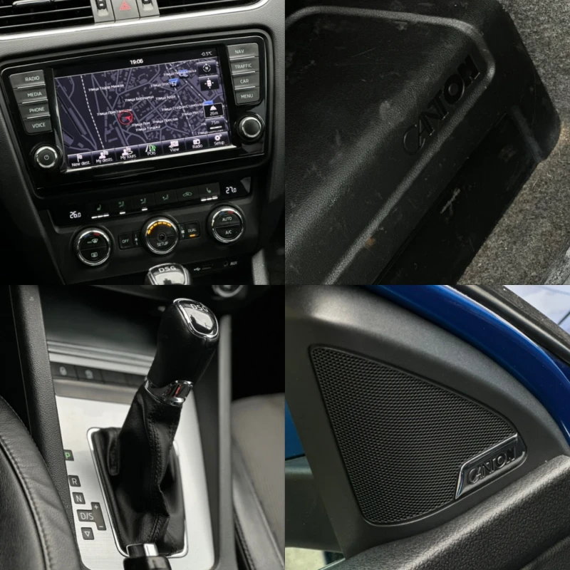 Skoda Octavia 2.00D/DSG/RACE/BLUE/ОБСЛУЖЕН!CANTON/Full/MAX/NAVI/, снимка 13 - Автомобили и джипове - 53433860