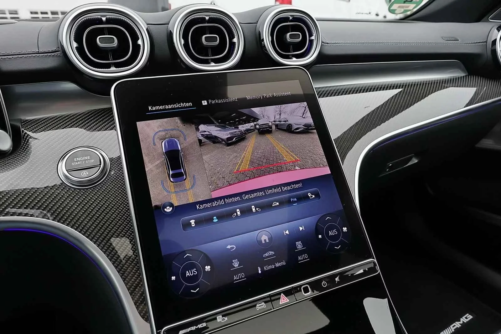 Mercedes-Benz C 43 AMG /4-MATIC/MANUFAKTUR/NIGHT/PANO/BURM/360/, снимка 7 - Автомобили и джипове - 53871661