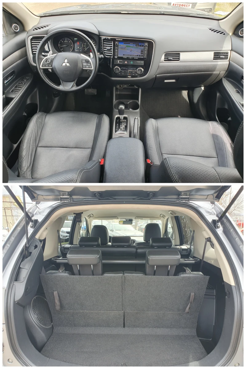 Mitsubishi Outlander 2.2 DI-D 4x4 АВТОМАТИК NAVI КАМЕРА КОЖА, снимка 8 - Автомобили и джипове - 49499892