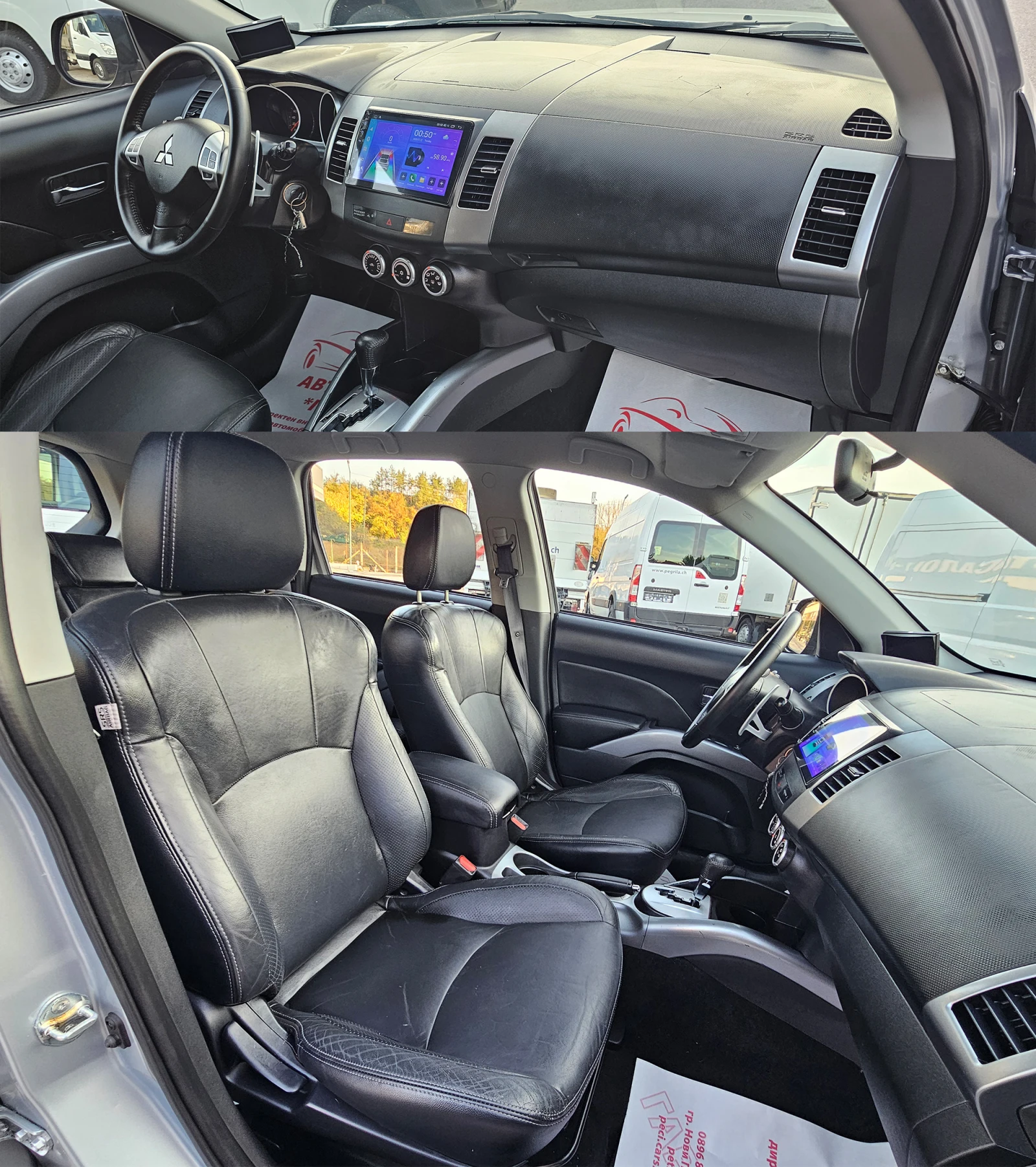 Mitsubishi Outlander 2.4i 4x4 Auto CH-ANDROID-����. ���-��� ����-������ | Mobile.bg � ����������� 13