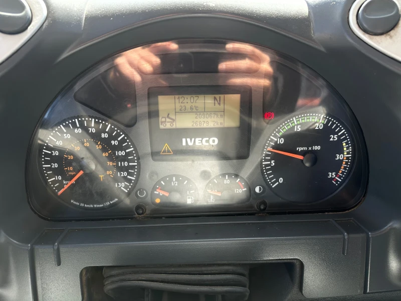 Iveco Eurocargo 80E18* Тристранен самосвал* Топ състояние, снимка 14 - Камиони - 49423370