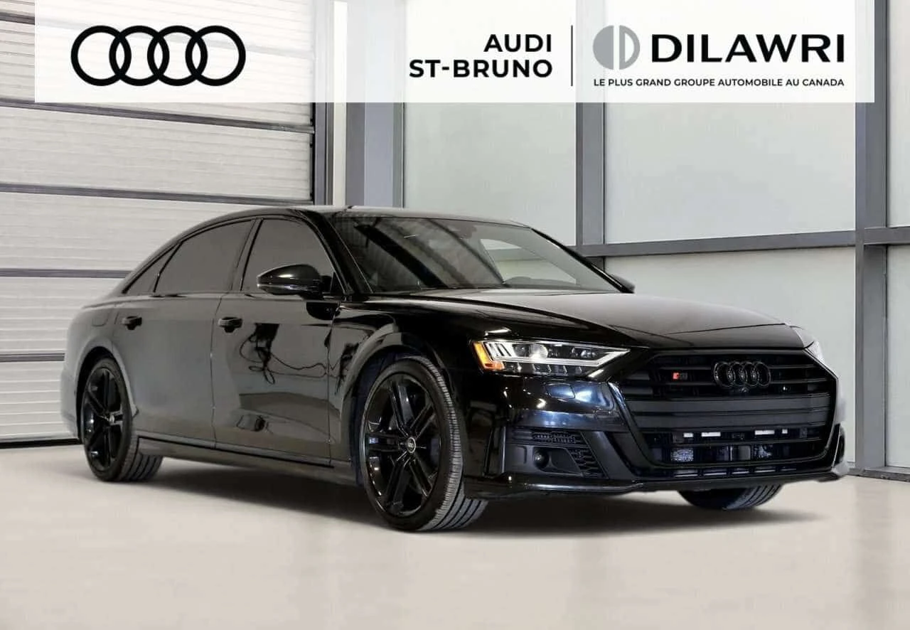 Audi S8 Quattro 4.0T 563 HP / Black Optics / Driver Assist