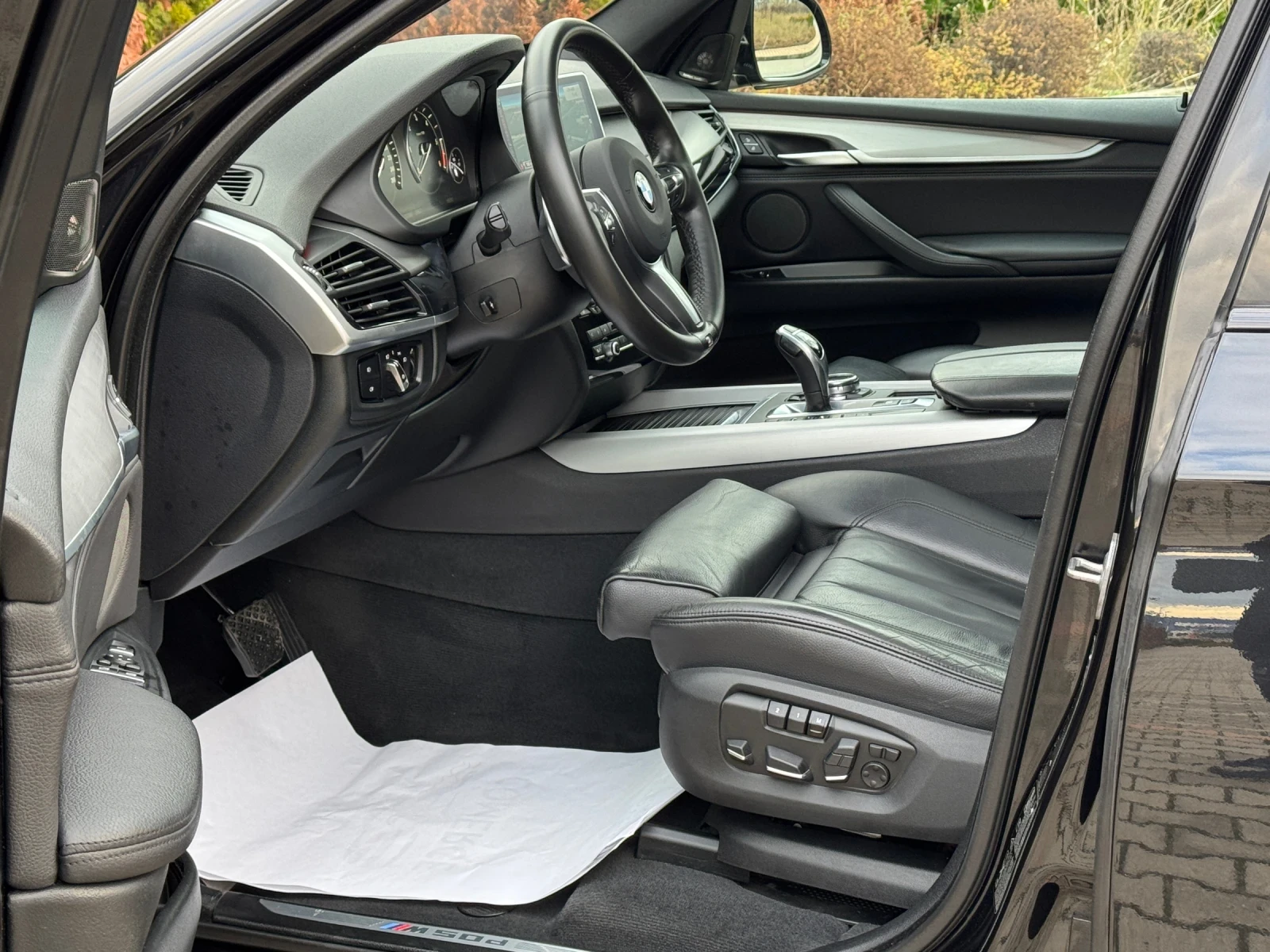 BMW X5 ///M50d-ВАКУМ-ДИСТРОНИК-LED-HEAD UP-ПАНОРАМА-FULL! - изображение 9