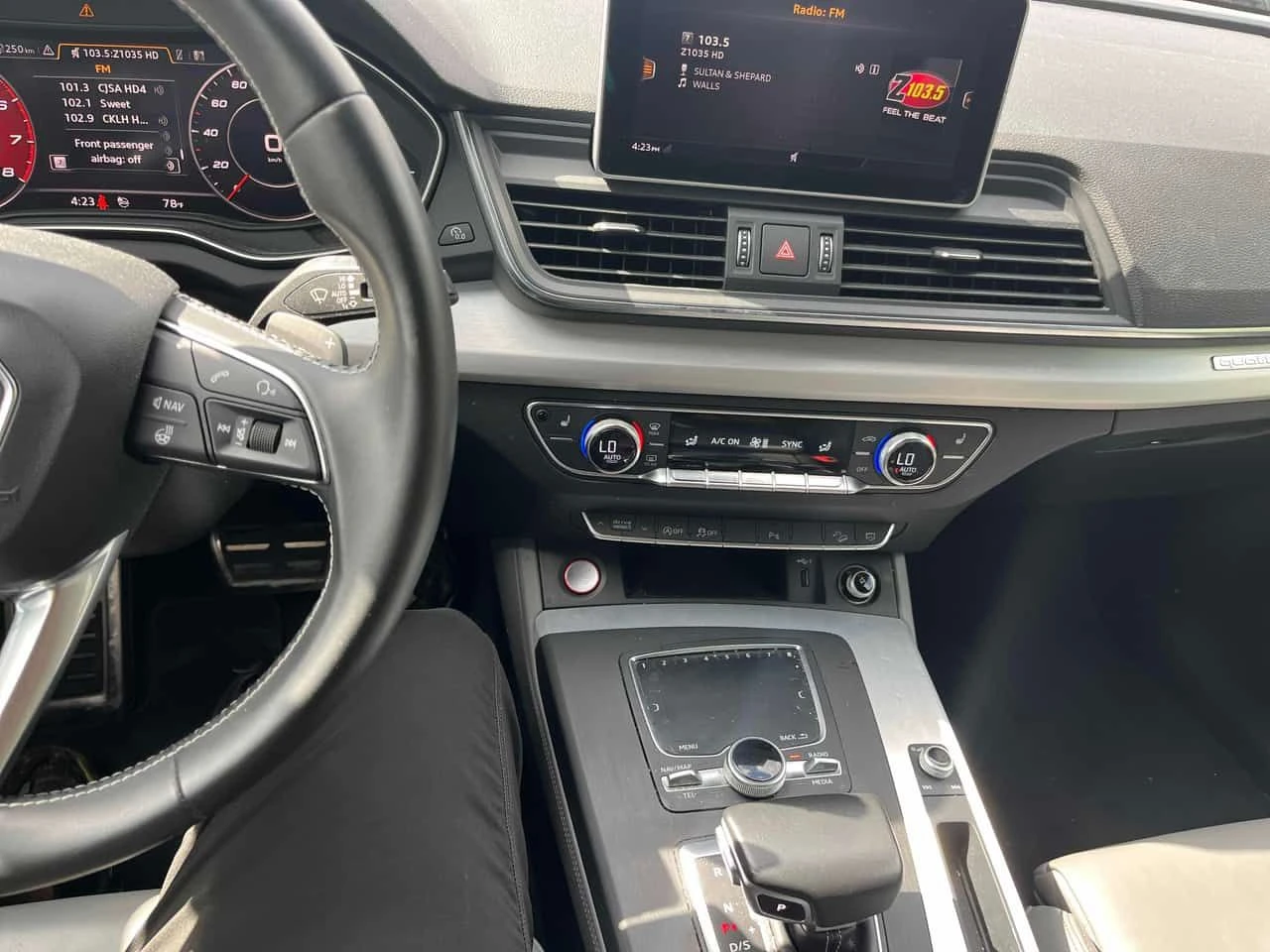 Audi SQ5 Technik/ПАНОРАМА/360/ПРЕДСТАВИТЕЛСТВО НА AUDI, снимка 9 - Автомобили и джипове - 54890192