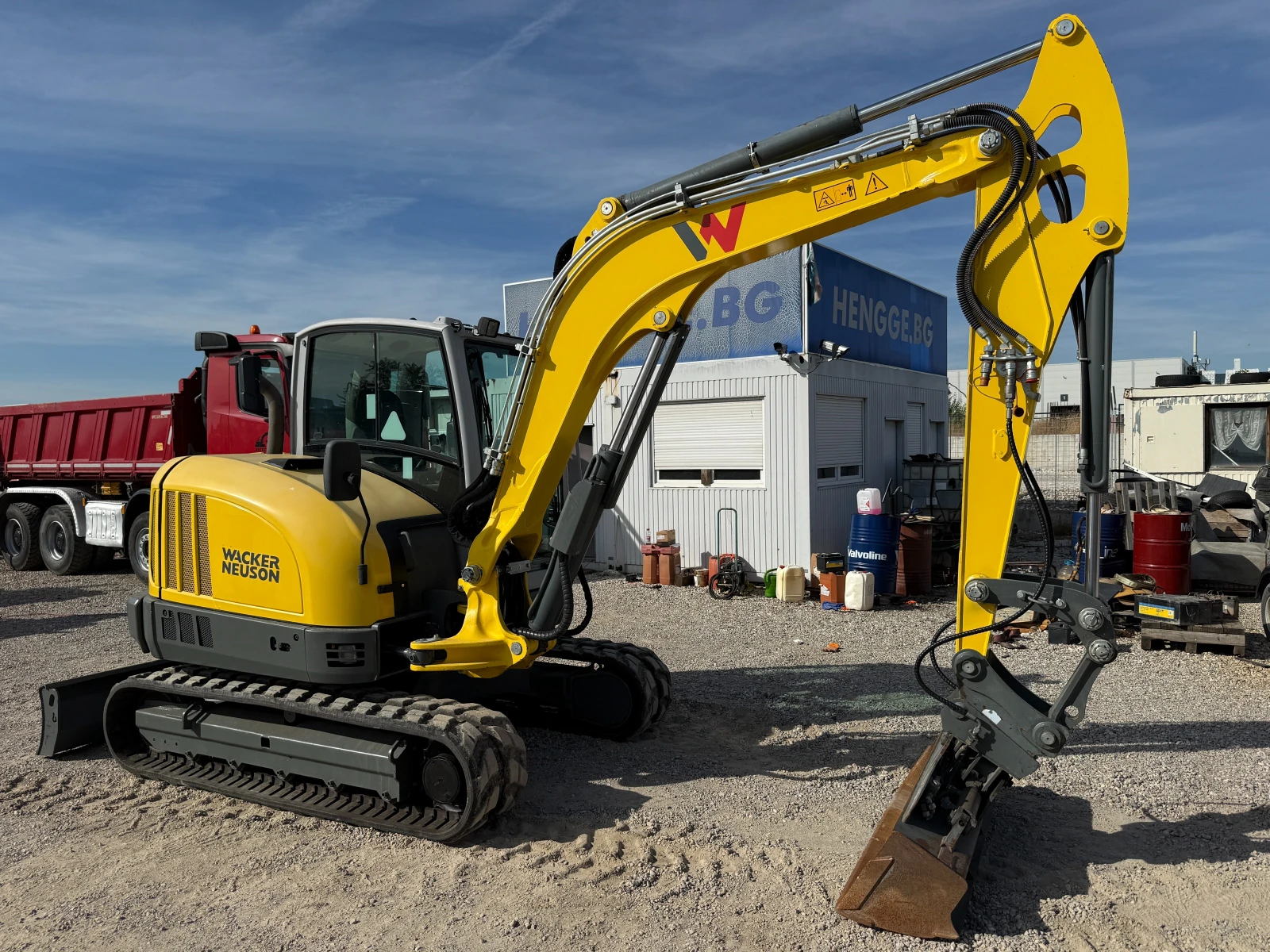 Багер Wacker Neuson ET 65, снимка 15 - Индустриална техника - 56583209