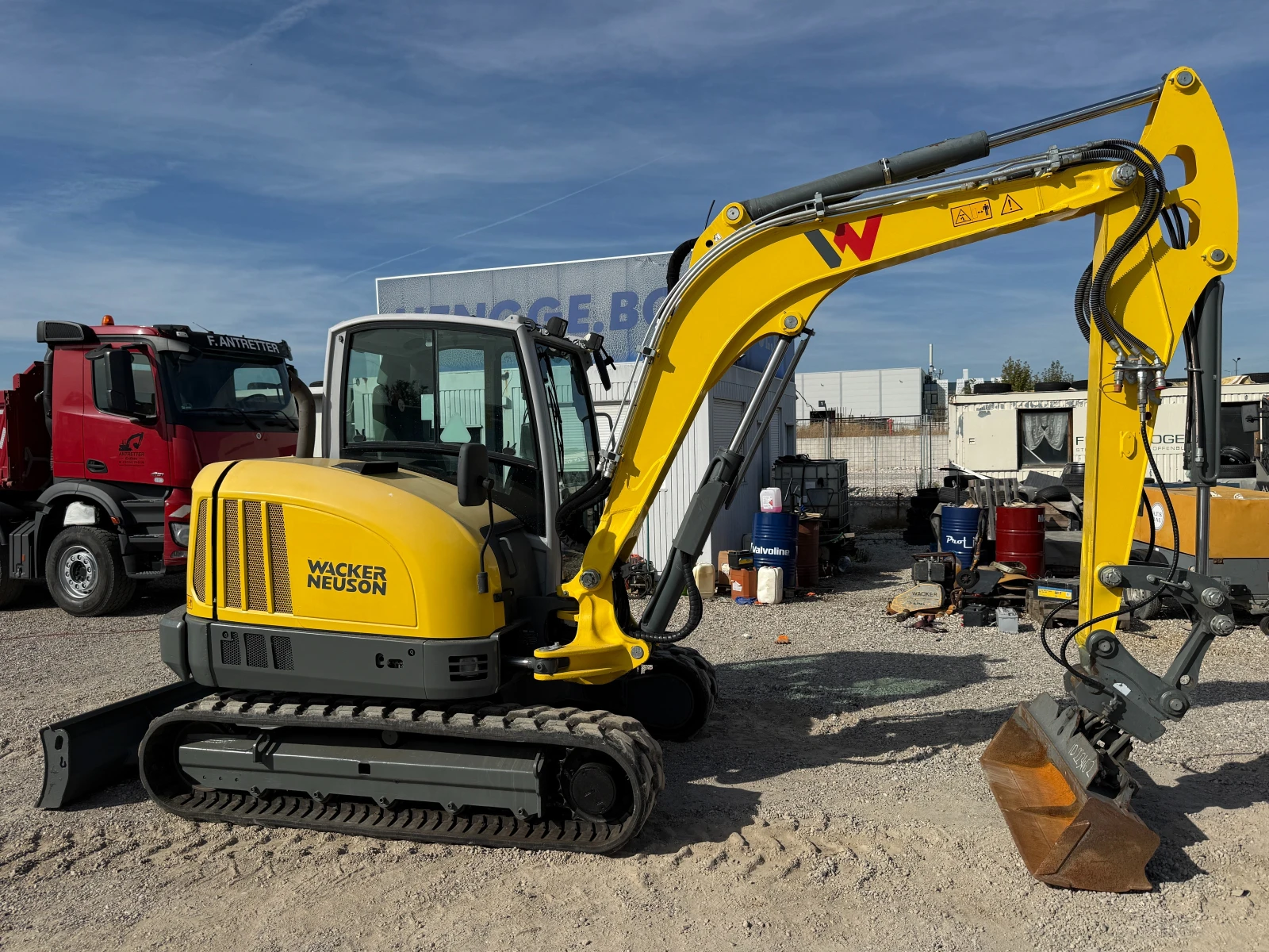 Багер Wacker Neuson ET 65, снимка 14 - Индустриална техника - 56583209