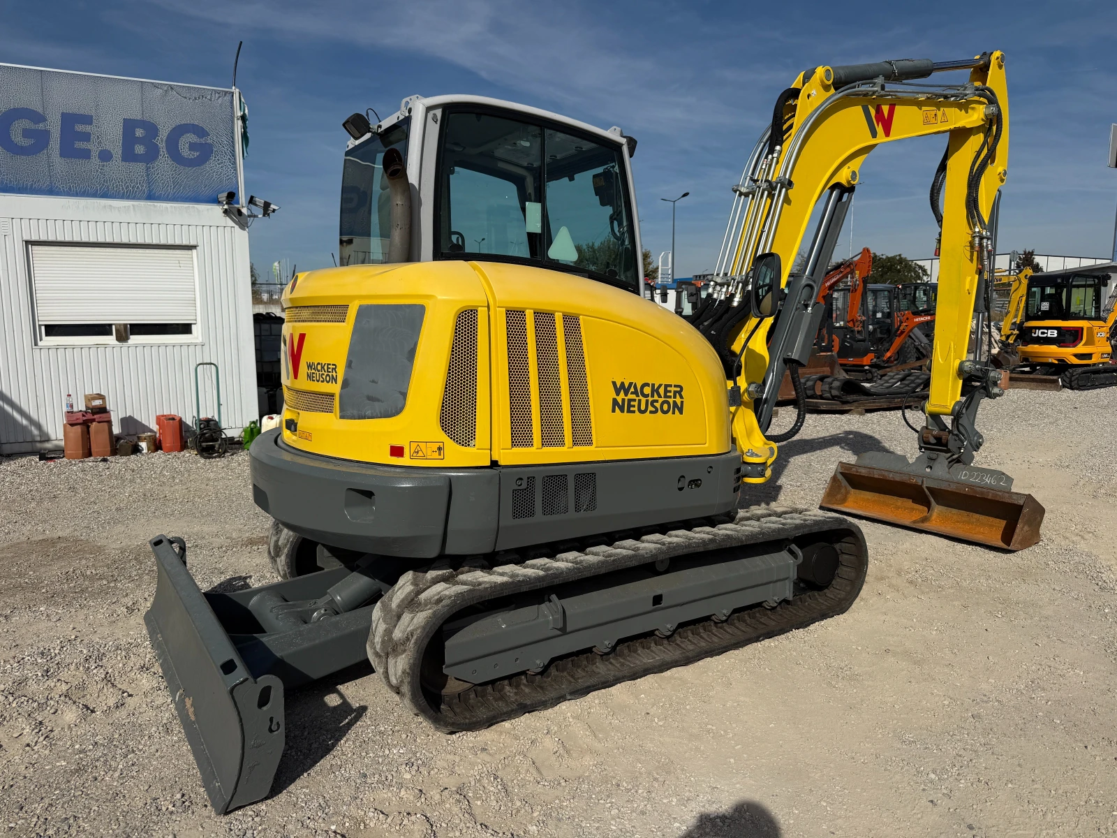 Багер Wacker Neuson ET 65, снимка 12 - Индустриална техника - 56583209