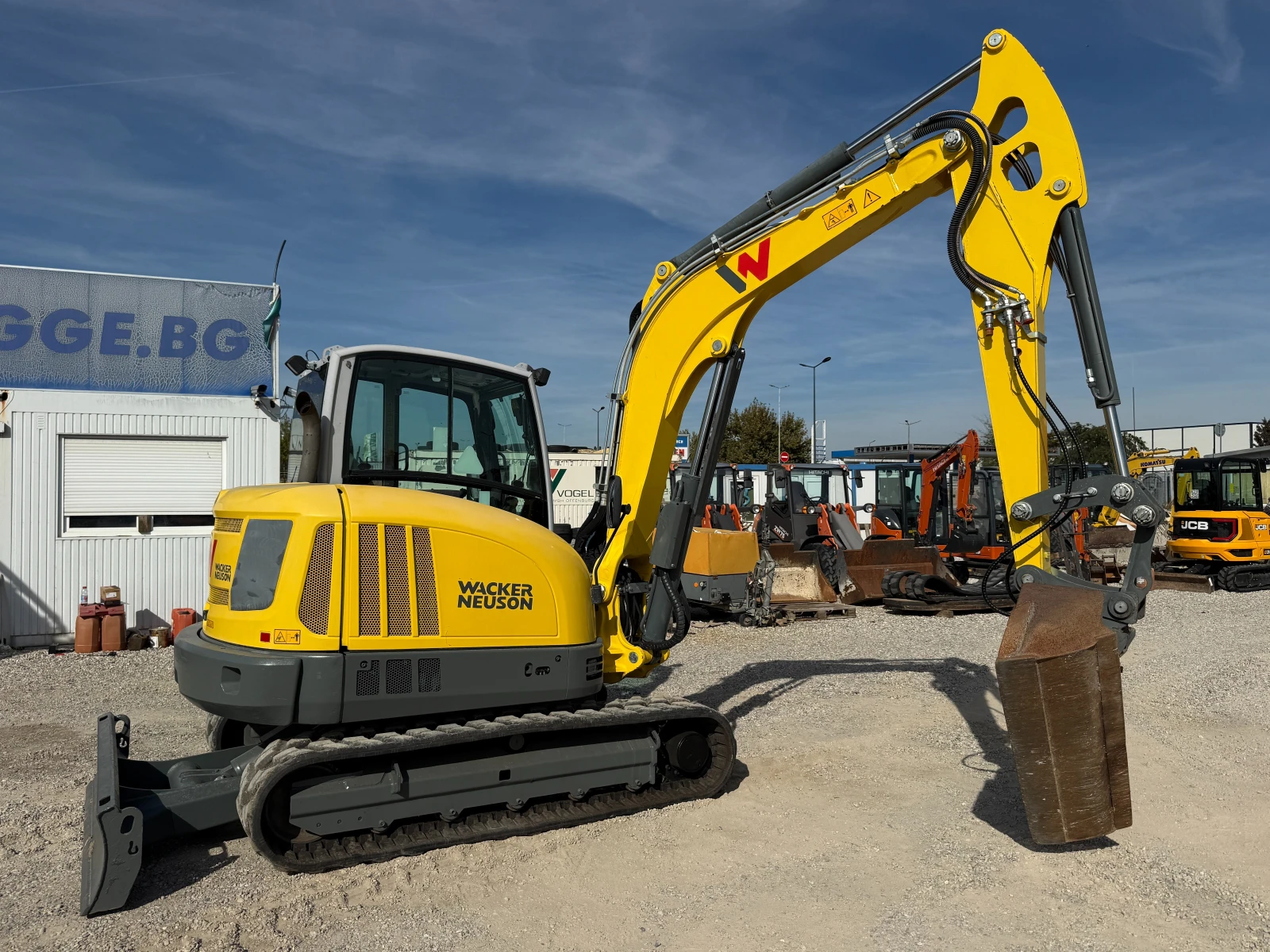 Багер Wacker Neuson ET 65, снимка 17 - Индустриална техника - 56583209