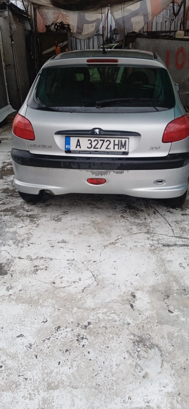 Peugeot 206, снимка 6 - Автомобили и джипове - 48426919