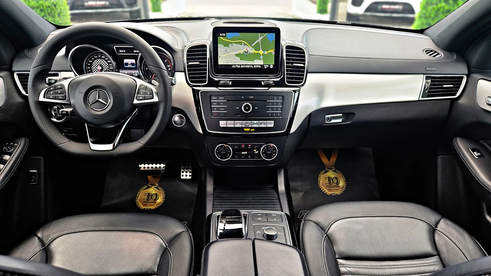 Mercedes-Benz GLE 350 AMG/COUPE/DISTR/CAMERA/CAR PLAY/AMBIENT/KEY GO/LIZ, снимка 8 - Автомобили и джипове - 54530739