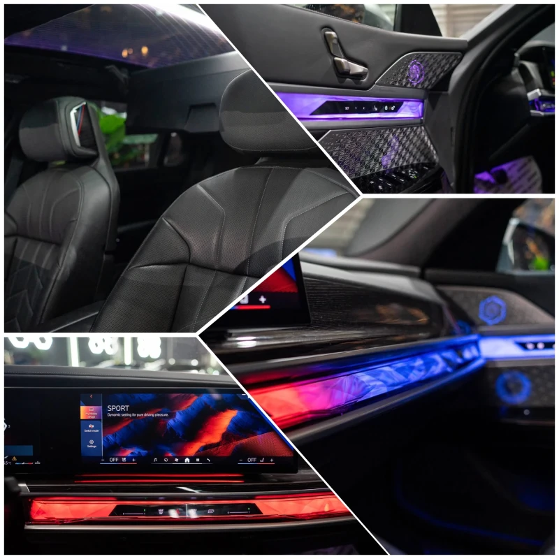 BMW 740 D XDRIVE LONG M SPORT ПАНО B&W ЛИЗИНГ 100% , снимка 15 - Автомобили и джипове - 53195993