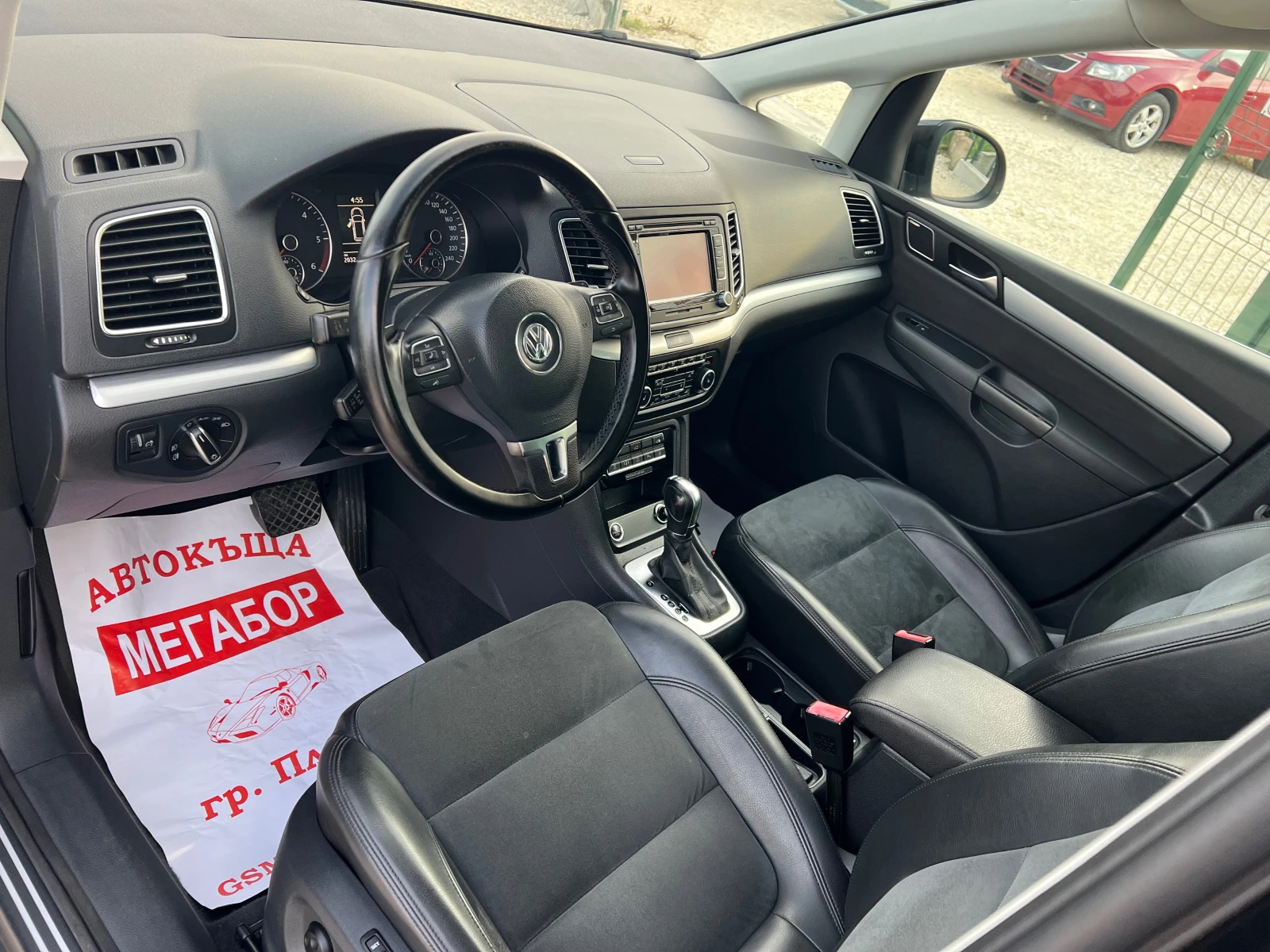 VW Sharan 2.0 TDi/140p.s-Full-Business/Euro 5 - изображение 9